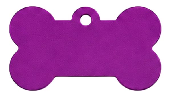 Purple bone tag