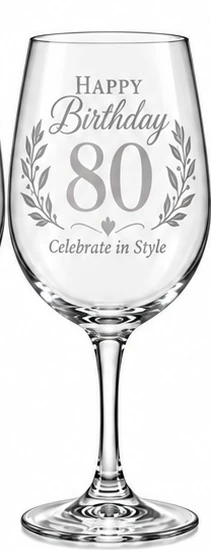 Celebrate in Style wine glass